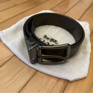 Leather Coach Belt